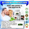 Riffway Night Win  Capsules + Ling Booster Oil (60Cap + 15ml Oil) (1Pack)