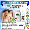 Riffway Night Win  Capsules + Male Pro Oil (60Cap + 15ml Oil) (1Pack)