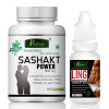 Riffway Sashakt Power  Capsules + Ling Booster Oil (60Cap + 15ml Oil) (1Pack)