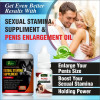 Riffway Sexual Stamina Supplement  Capsules + Penis Enlargement Oil (60Cap + 15ml Oil) (1Pack)