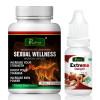 Riffway Sexual Wellness  Capsules + Extreme Delight Oil (60Cap + 15ml Oil) (1Pack)