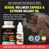 Riffway Sexual Wellness  Capsules + Extreme Delight Oil (60Cap + 15ml Oil) (1Pack)