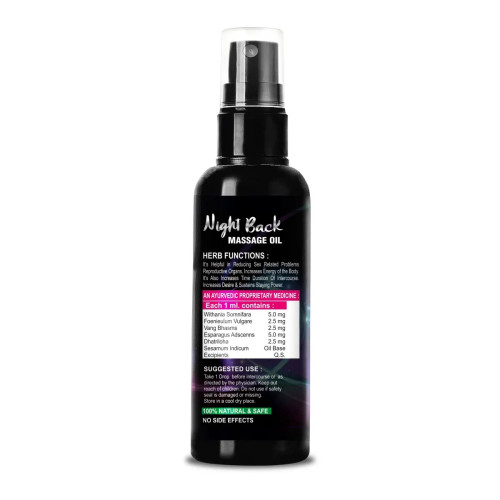 Riffway Night Back Spray Oil (30ml)