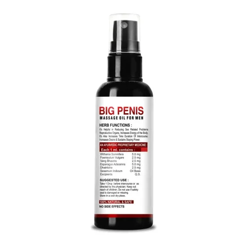 Riffway Big Penis Size Spray Oil (30ml)