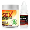 Riffway Sex Booster Powder + Big Disk Oil (Powder 100g + Oil 15ml) (1Pack)