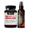 Riffway Sexp 180  Capsules + Sex Timing Increase Oil (15Cap + 30ml Oil) (1Pack)