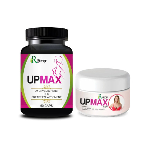Riffway Up Max  Capsules + Up Max Cream (60Cap + Cream 50g) (1Pack)
