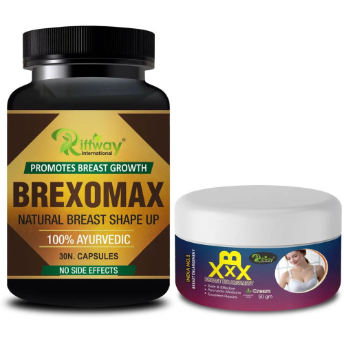 Riffway Brexomax  Capsules + BXXX Cream (30Cap + Cream 50g) (1Pack)