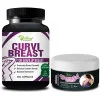 Riffway Curvi Breast  Capsules + Beauty Shape Cream (30Cap + Cream 50g) (1Pack)