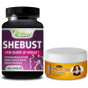 Riffway Shebust  Capsules + Bust Bt Cream (30Cap + 50g Cream) (1Pack)