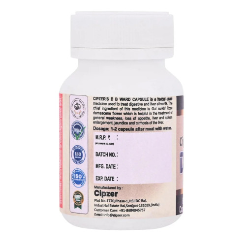 Cipzer D.B. Ward (60cap)