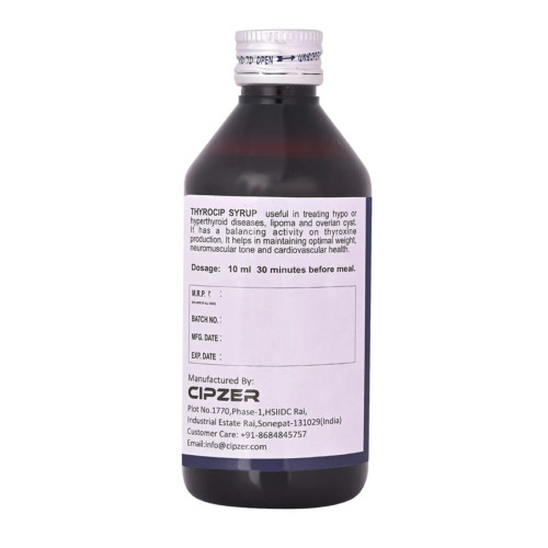 Cipzer Thyrocip Syrup (200ml)