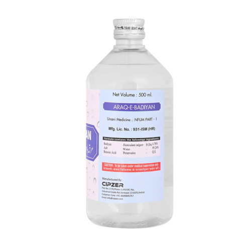 Cipzer Araq E Badiyan (500ml)