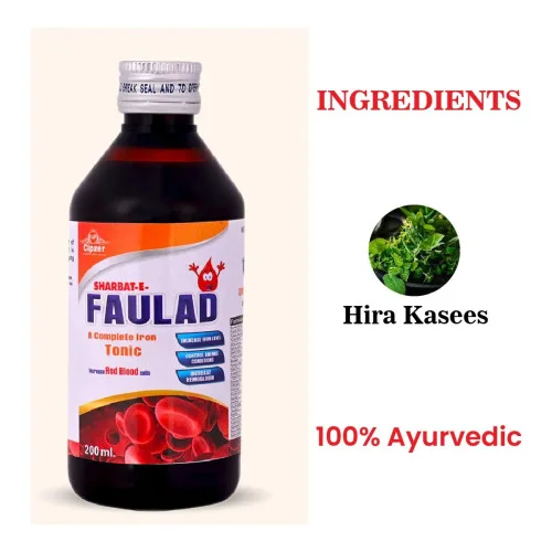 Cipzer Sharbat E Faulad (200ml)