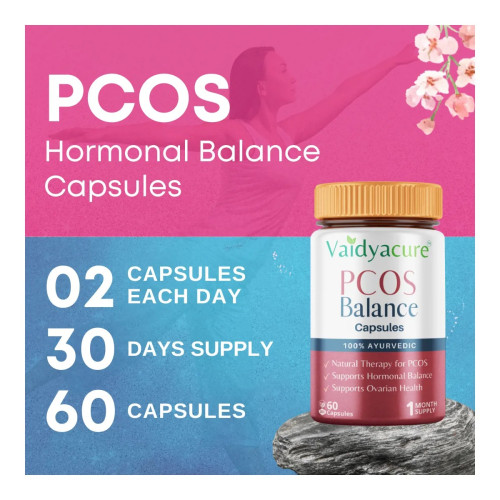 Vaidyacure Pcos Balance (60 Capsules)