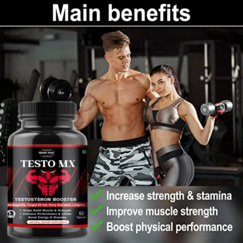 Asza Healthcare Testo Mx (60 Capsules)