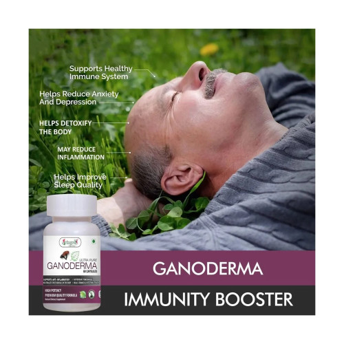 Vringra Ganoderma  Capsules (60 Capsules)