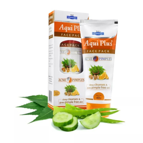 HAPDCO Aqui Plus Face Pack Cleanses (60g)
