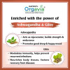 Orgavia Ashwagandha & Giloy  Tablets (60 Tablets)