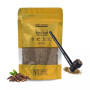 Dark Kesha Herbal Smoking Blend + Wooden Black Bowl Pipe (30gm + 1pcs) (1Pack)