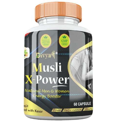 Divya Shree Musli X-Power  Capsules (60cap)