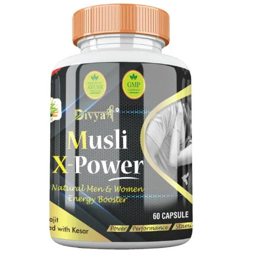 Divya Shree Musli X-Power  Capsules (60cap)
