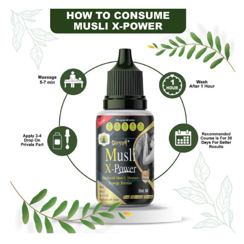 Divya Shree Musli X-Power Oil (30ml)