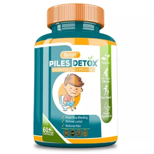 Divya Shree Piles Detox  Capsules (60cap)