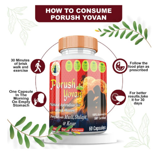 Divya Shree Porush Yovan  Capsules (60cap)