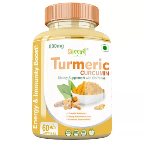 Divya Shree Turmeric  Capsules (60cap)