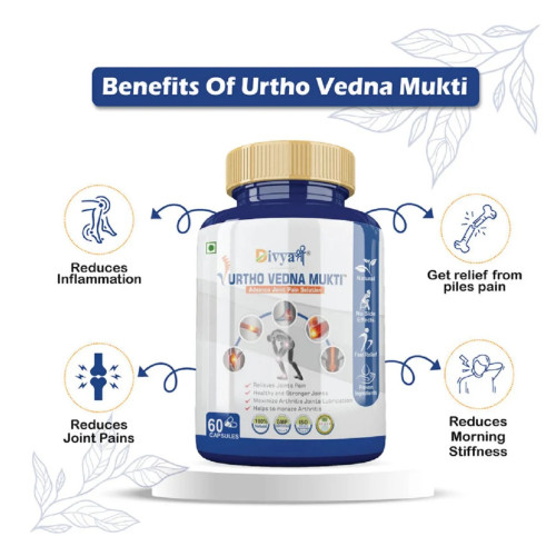 Divya Shree Urtho Vedna Mukti  Capsules (60cap)