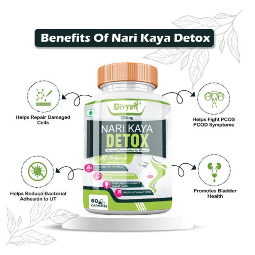 Divya Shree Nari Kaya Detox  Capsules (60cap)