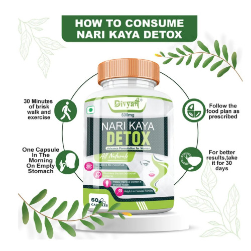 Divya Shree Nari Kaya Detox  Capsules (60cap)
