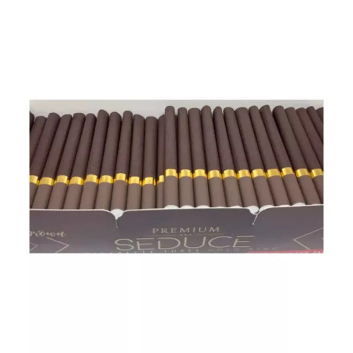 White Leaf Premium Seduce Brown Cigarette Tubes (200pcs)