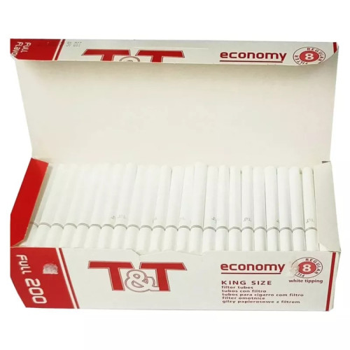 White Leaf T&T King Size Cigarette Tube (200pcs)