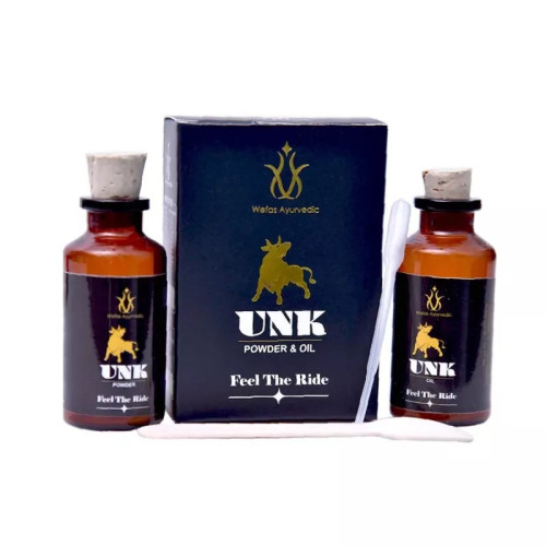 Wefas Unk Powder & Unk Oil (Powder 25gm + Oil 30ml) (1Kit)