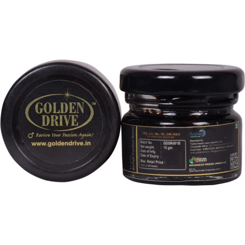 Tykhe Golden Drive Himalayan Shilajit Resins (15g)
