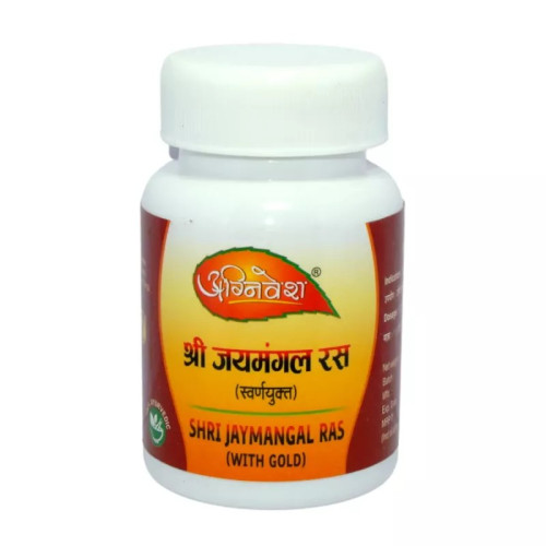 Agnivesh Shri Jaymangal Ras (With Gold) (10 Tablets)