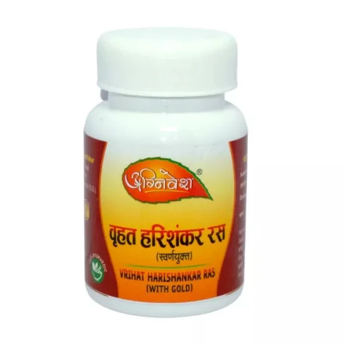 Agnivesh Vrihat Harishankar Ras (With Gold) (10 Tablets)