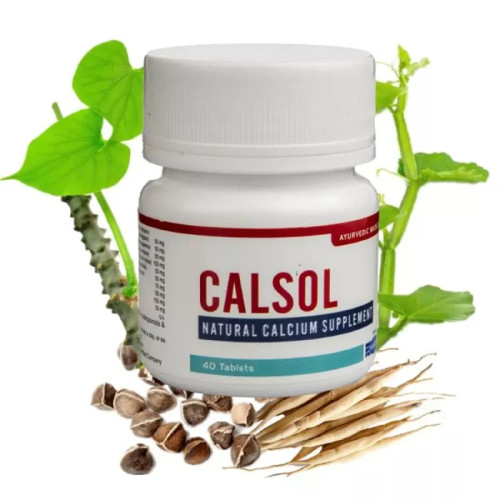 HAPDCO Calsol  Tablets (40 Tablets)
