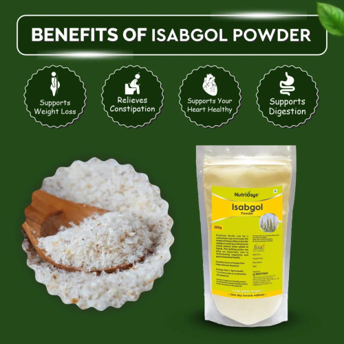 Nutriosys Isabgol Powder (200g)