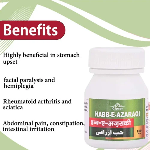 Cipzer Habb E Azaraqi (100Pills, Pack of 2)
