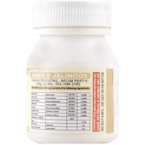 Cipzer Habb E Jalinoos (20Pills, Pack of 2)