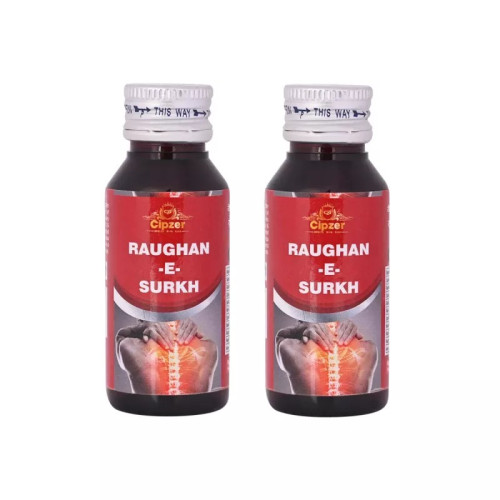 Cipzer Raughan E Surkh (50ml, Pack of 2)