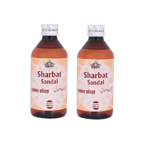 Cipzer Sharbat Sandal (200ml, Pack of 2)