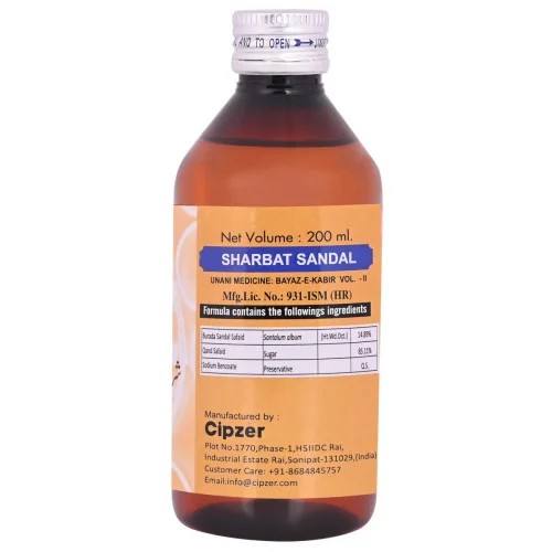 Cipzer Sharbat Sandal (200ml, Pack of 2)