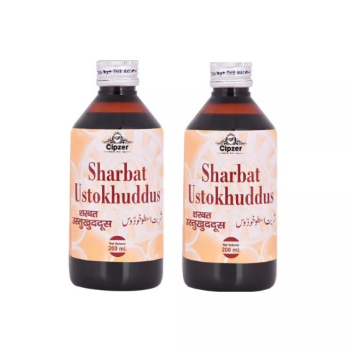 Cipzer Sharbat Ustokhuddus (200ml, Pack of 2)