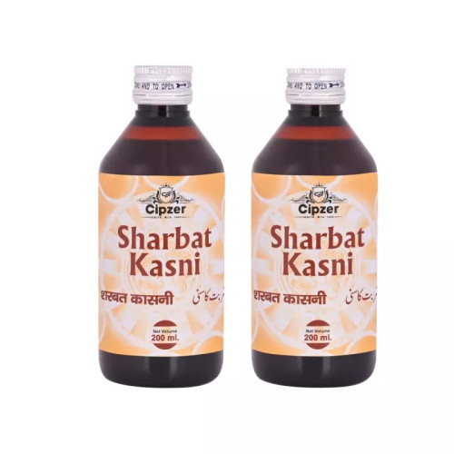 Cipzer Sharbat Kasni (200ml, Pack of 2)
