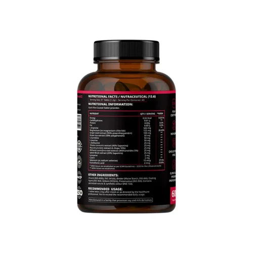 Nirvasa Testo 7X  Tablets (60 Tablets)