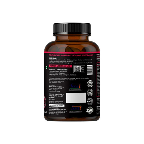 Nirvasa Testo 7X  Tablets (60 Tablets)